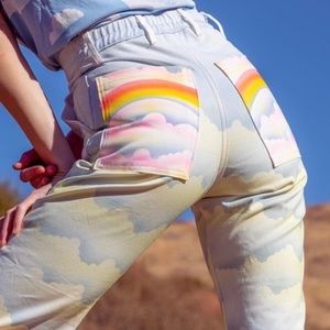 Big Bud Press Rainbow Airbrush Work Pants